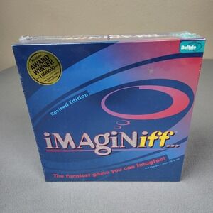 New Imaginiff Board Game Buffalo Games 1998 Award Winning Factory Sealed Revised